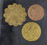 LOT of 3: Trade Tokens
