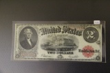 1917 LEGAL TENDER $2 Fr. 60