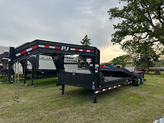 PJ Car hauler tilt trailer 2020