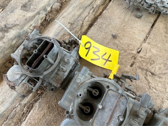 Holley 4 Barrel Carburetors