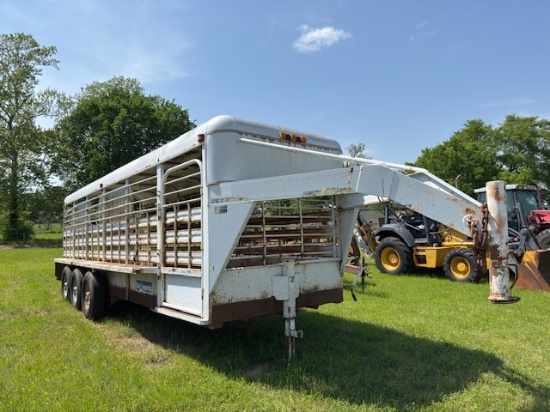 Gooseneck 24FT Cattle Trailer 2000