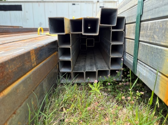 2 1/4IN SQ Tubing GAL 12 GA