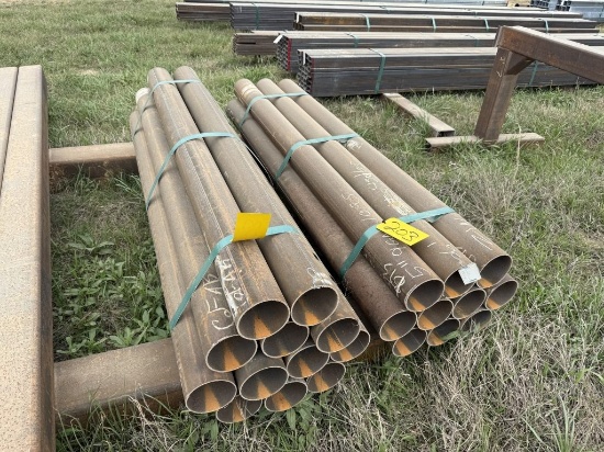 6FT HOT ROLLED 5IN 9GA 0.148 PIPE(22pcs)