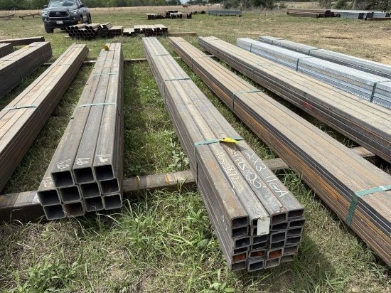 20FT HOT ROLLED 11GA 2X3X.120 REC TUBING 24PCS