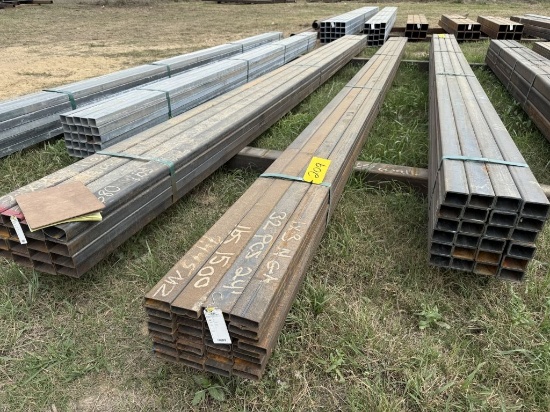 24FT HOT ROLLED 14GA 1X3X.083/.035 REC TUB 32PCS