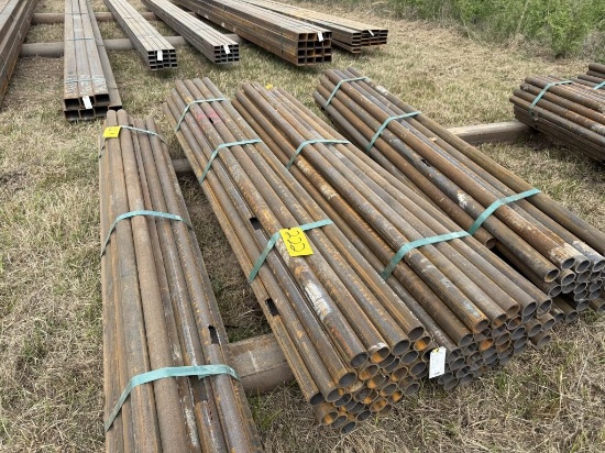 8FT HOT ROLLED 2.375IN .19GA .190 PIPE 37PCS