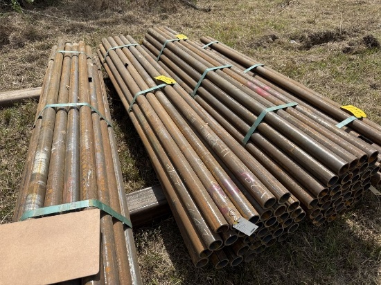 8FT HOT ROLLED 2.375IN .19GA .190 PIPE 36PCS