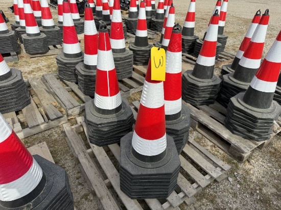 25 TRAFFIC CONES