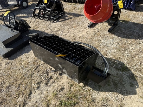 36IN MINI SKID CONCRETE MIX & POUR BUCKET