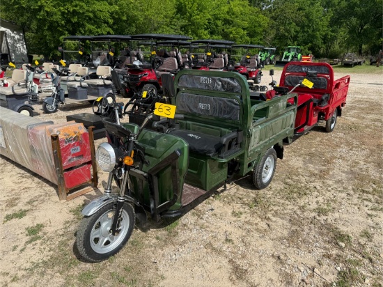 IRANCH 3-WHEEL DUMP CART 2026