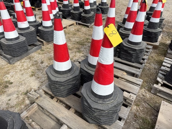 25 TRAFFIC CONES