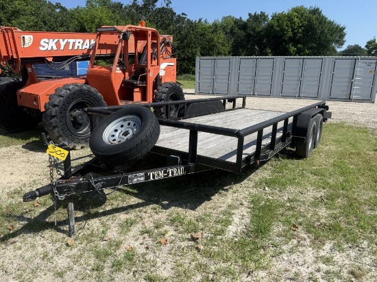 2022 18ft Tem Trail Bumper Pull Trailer