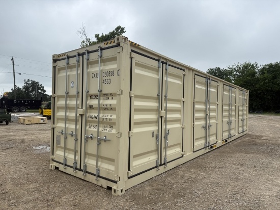 New! 2026 40ft Container w/ Side Doors