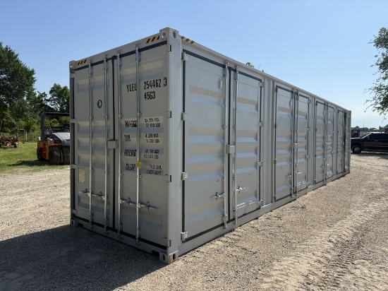 New! 2026 40ft Container w/ Side Doors