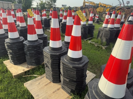 PVC Traffic Cones 50pcs