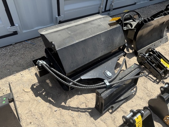 36in Mini Skid Brush Sweeper