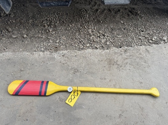 Decorative Canoe Paddle