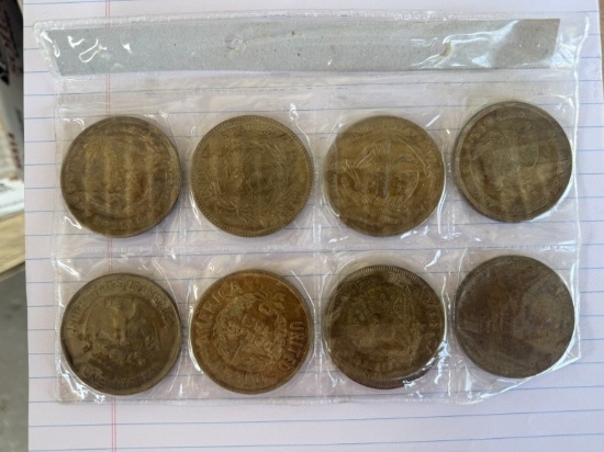 (24) United States Trade Dollar/One Dollar Coins