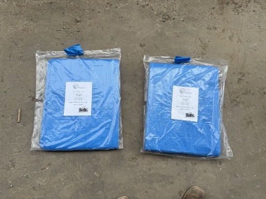 (x2) 12ft x 16ft Tarps