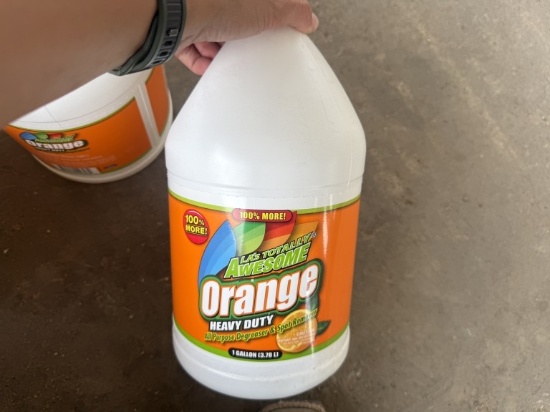 (x4) 1 Gallon Orange Degreaser and Spot Remover