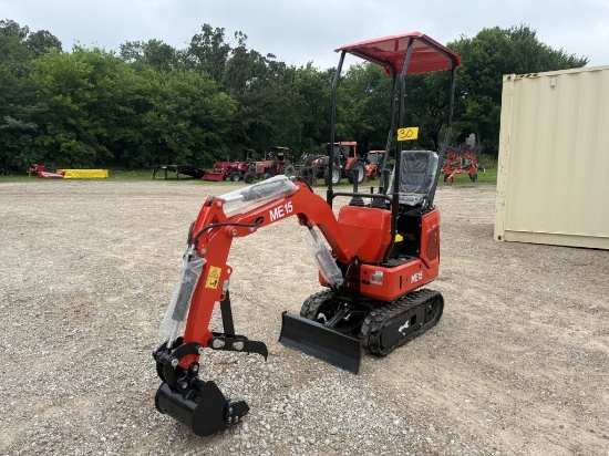 2026 ME15 Mini Excavator