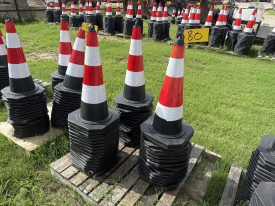 PVC Traffic Cones 50pcs