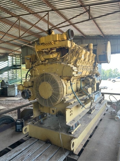 Cat 3508 8Cyl Engine & Stamford 750kW Generator