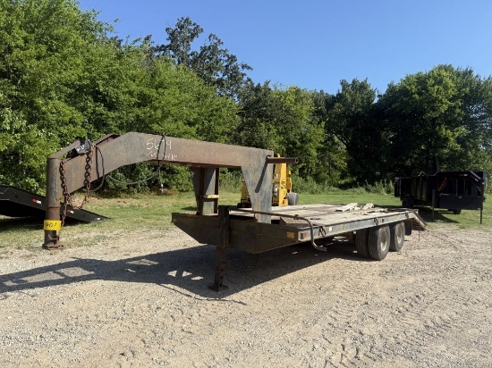 Shopmade 21ft Gooseneck Trailer