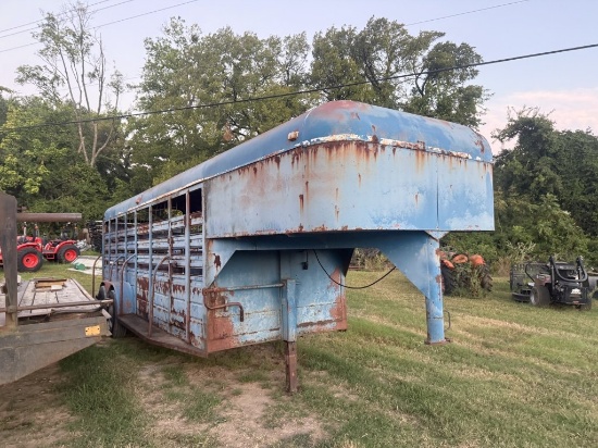 20ft Gooseneck Cattle Trailer
