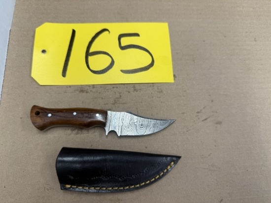 6in Hand Forged Damascus Steel Knife