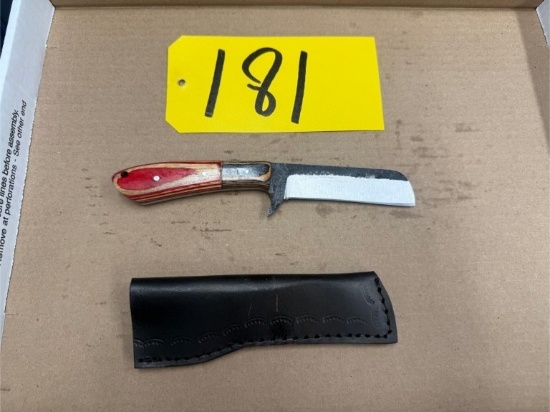 8in Hand Forged Damascus Steel Knife