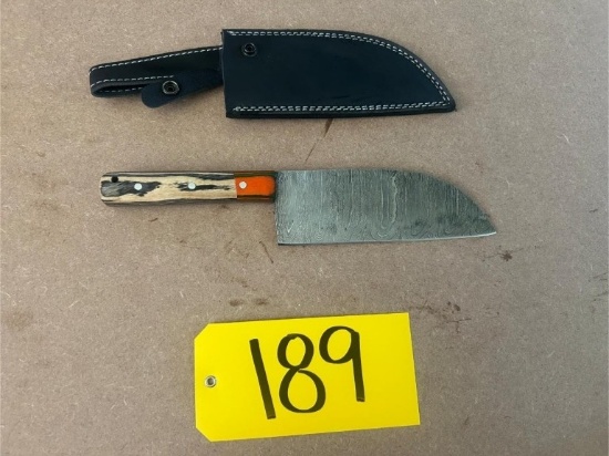 12in Hand Forged Damascus Steel Knife