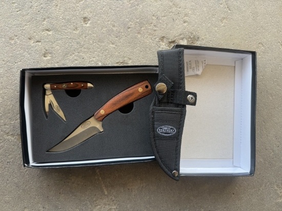 Pocket Knife & Fixed Blade Set