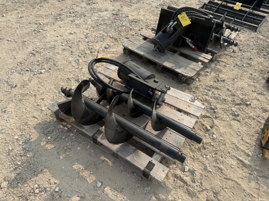 NEW Mini Excavator Auger Set-Up