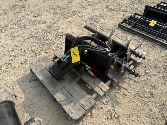 NEW Mini Skid Auger Set-Up