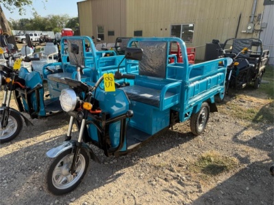 NEW Three-Wheel Electric Dump Cart