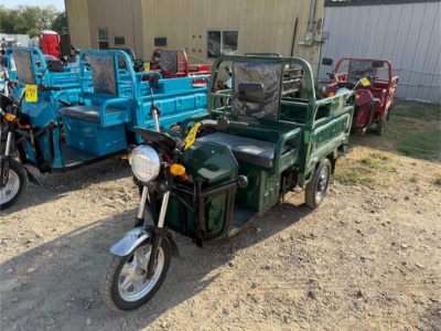NEW Three-Wheel Electric Dump Cart