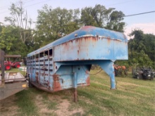 20ft Gooseneck Cattle Trailer NO TITLE