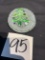 Art Glass Christmas Tree Large Paper Weight 3.5 In
