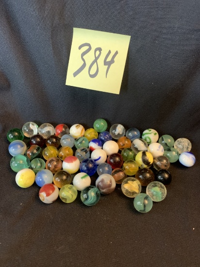 huge lot of vintage shooter marbles Estate collection