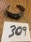 signed vintage TURASI or Victorian STERLING Bracelet .925 24 grams