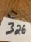 Sterling marked .925 Art Deco Ring 6 grams