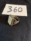 beautiful Southwest STERLING mother of pearl antique Man's ring