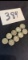 lot of 9 Liberty Head Silver Dimes 1936 1938 1940 1944 etc… very good condition