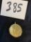 1854 gold coin charm copy