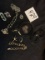 group of vintage Jewelry items Necklaces and 1 military piece