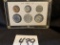 1962 US Proof Set Philadelphia Coin Mint set Silver Ben Franklin Half Dollar Washington Quarter Dime
