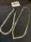 pair of 2 very nice Mid century necklaces