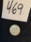 1951 Ben Franklin SILVER HALF DOLLAR coin very fine condition