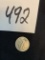 1945 Walking Liberty Silver Half Dollar Coin very fine condition